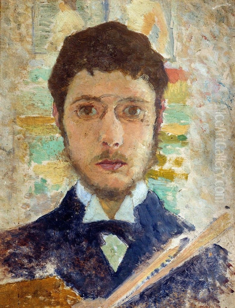 Self-portrait Oil Painting by Pierre Bonnard