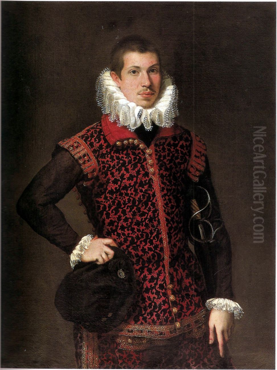 Ritratto di giovane uomo Oil Painting by Federico Barocci