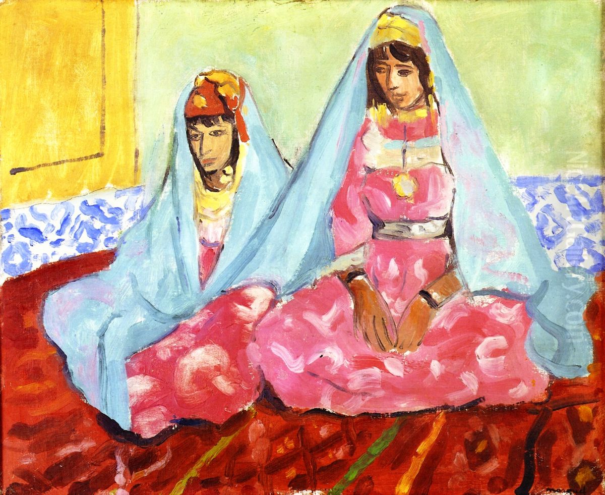 Women of Laghouat Oil Painting by Albert Marquet