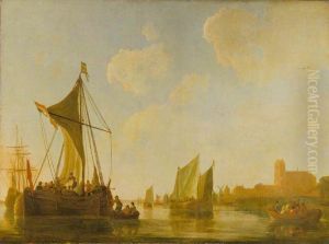 Passage Boat on the Maas