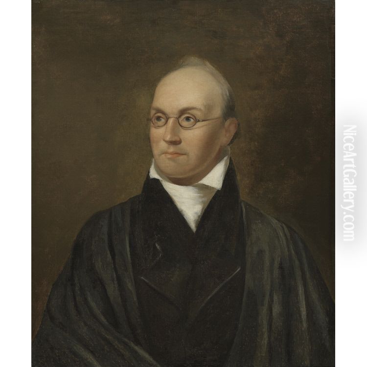 Joseph Story Oil Painting by Chester Harding