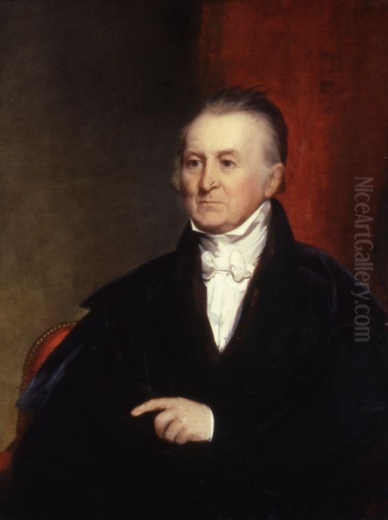 Harrison Gray Otis Oil Painting by Chester Harding