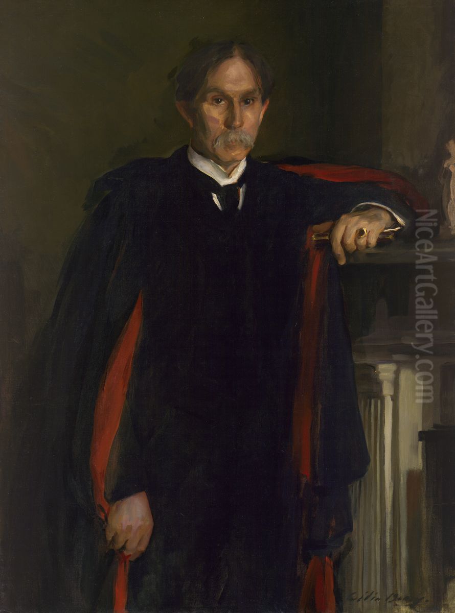 Richard Watson Gilder Oil Painting by Cecilia Beaux