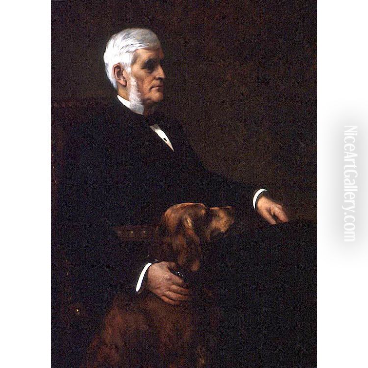 Sidney Dillon Oil Painting by Francis Davis Millet