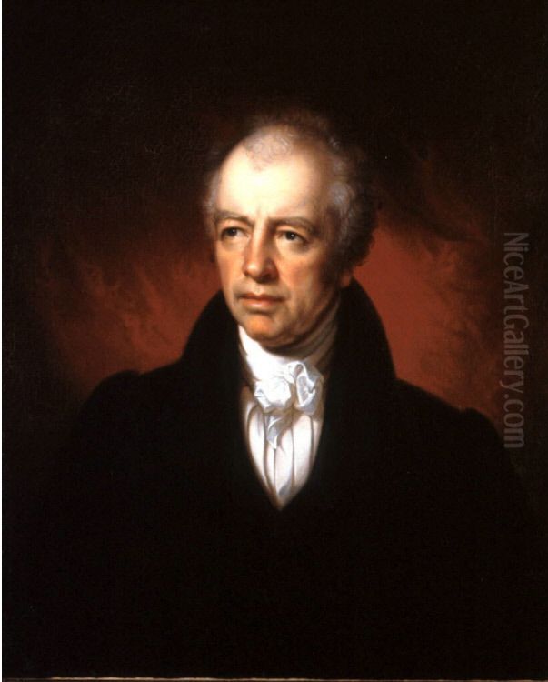 James Kent Oil Painting by Rembrandt Peale