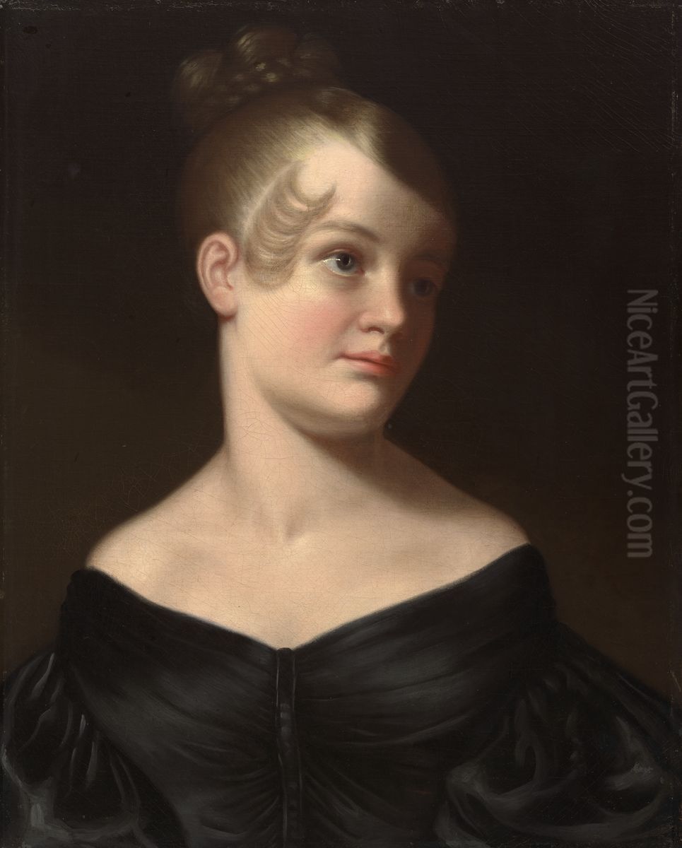 Charlotte Cushman Oil Painting by unknown