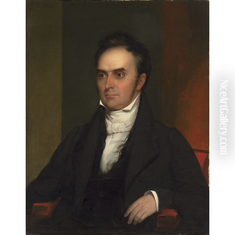 Daniel Webster Oil Painting by Chester Harding
