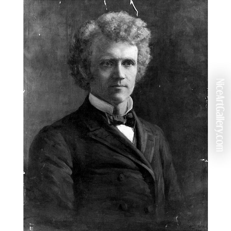 Lewis Augustus Groff Oil Painting by S. Jerome Uhl