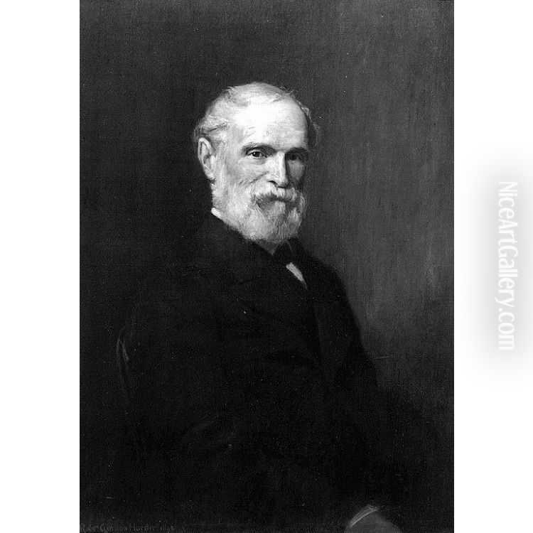 Thomas George Hodgkins Oil Painting by Robert Gordon Hardie