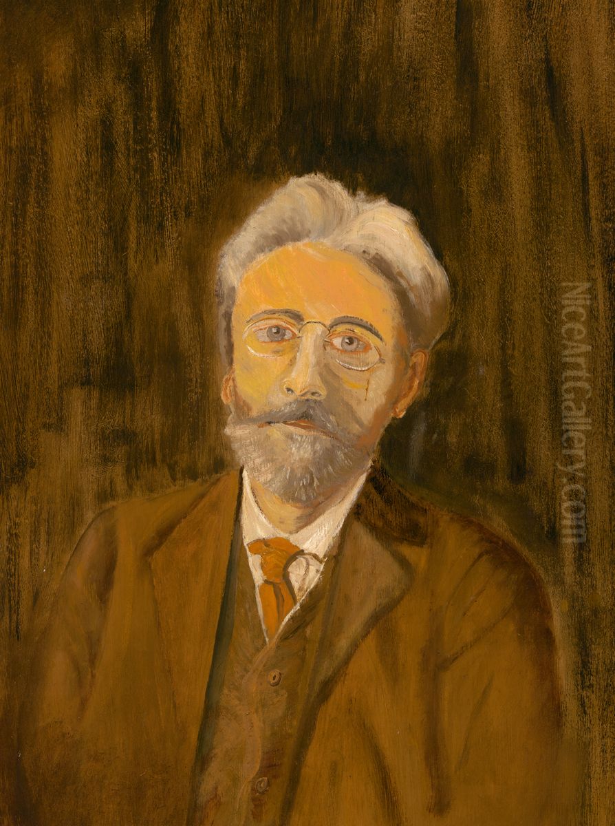 Louis Michel Eilshemius Self-Portrait Oil Painting by Louis Eilshemius