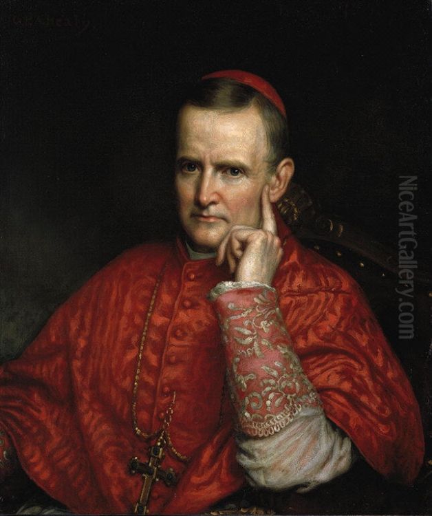 John McCloskey Oil Painting by George Peter Alexander Healy