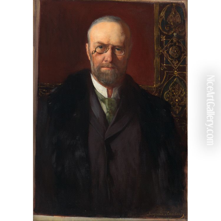 John Brooks Henderson Oil Painting by Jean-Joseph Benjamin-Constant
