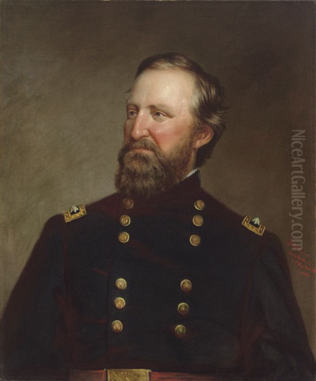William Starke Rosecrans Oil Painting by Samuel Woodson Price