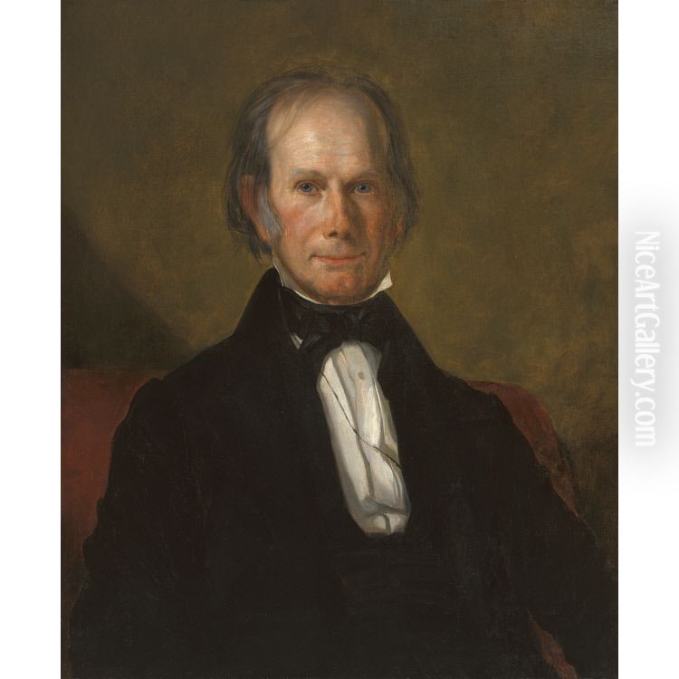 Henry Clay Oil Painting by George Peter Alexander Healy
