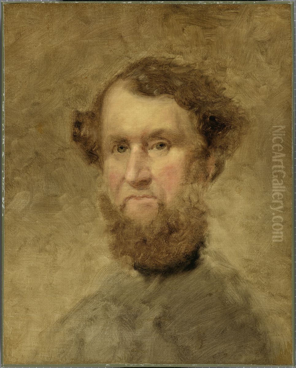 Cyrus Hall McCormick Oil Painting by Charles Loring Elliott