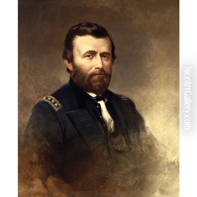 Ulysses S. Grant Oil Painting by Samuel Waugh