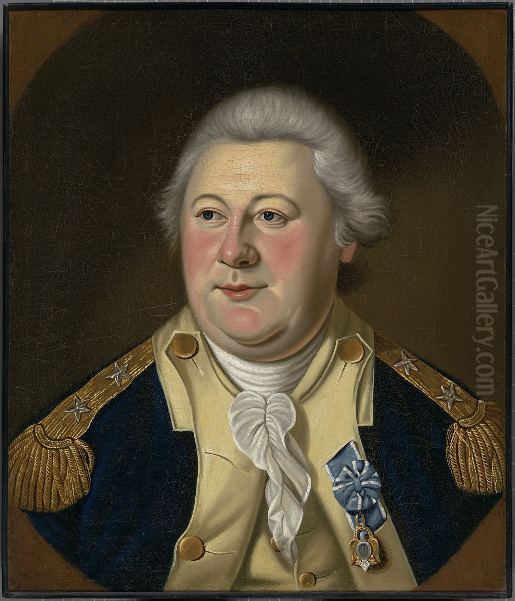 Henry Knox Oil Painting by Charles Peale Polk