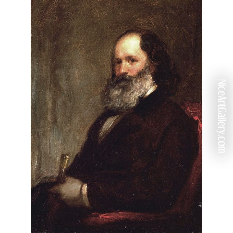 Charles Loring Elliott Oil Painting by George Augustus Baker