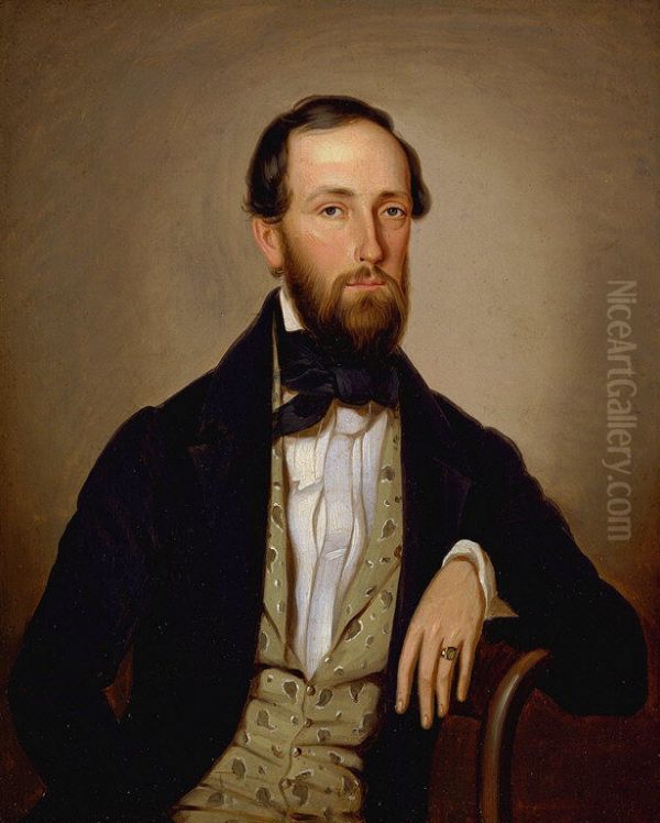 Rodman McCamley Price Oil Painting by Samuel Stillman Osgood