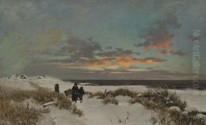 Winterabend am Meer (Colberg) Winterabend am Meer (Colberg)