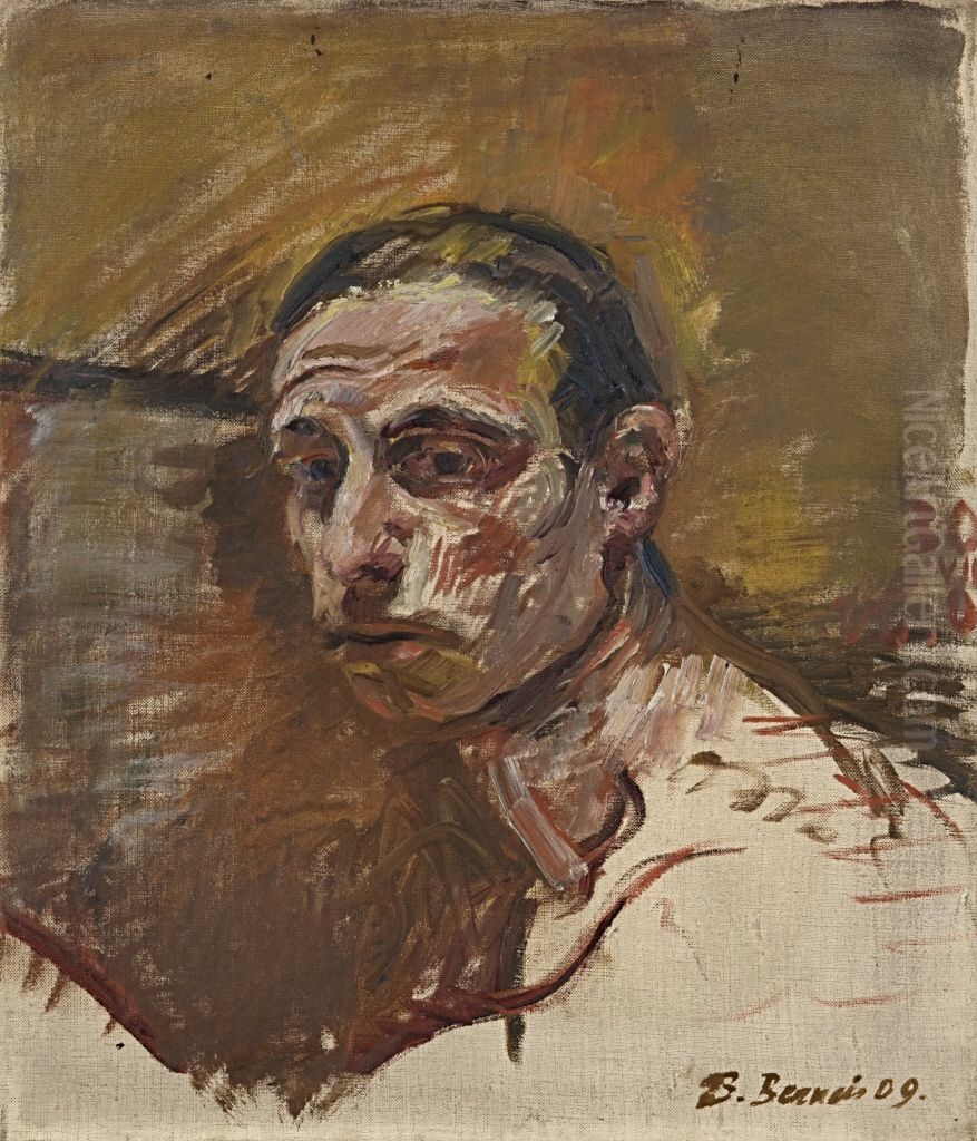 Selbstbildnis Oil Painting by Benno Berneis
