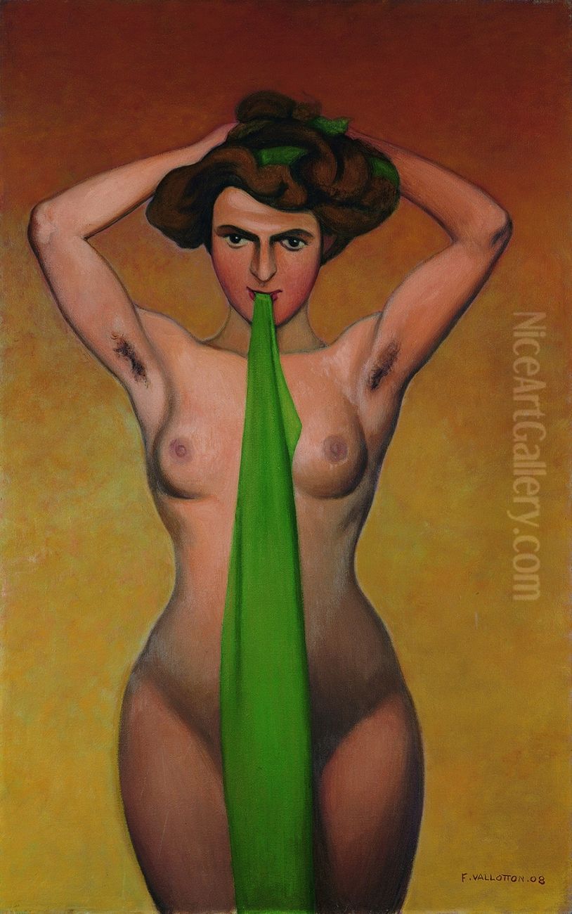L'Automne Oil Painting by Felix Vallotton