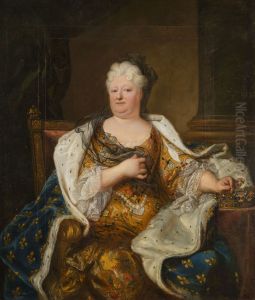 Portrait of Elisabeth Charlotte of the Palatinate (1652-1722), Duchess of Orleans