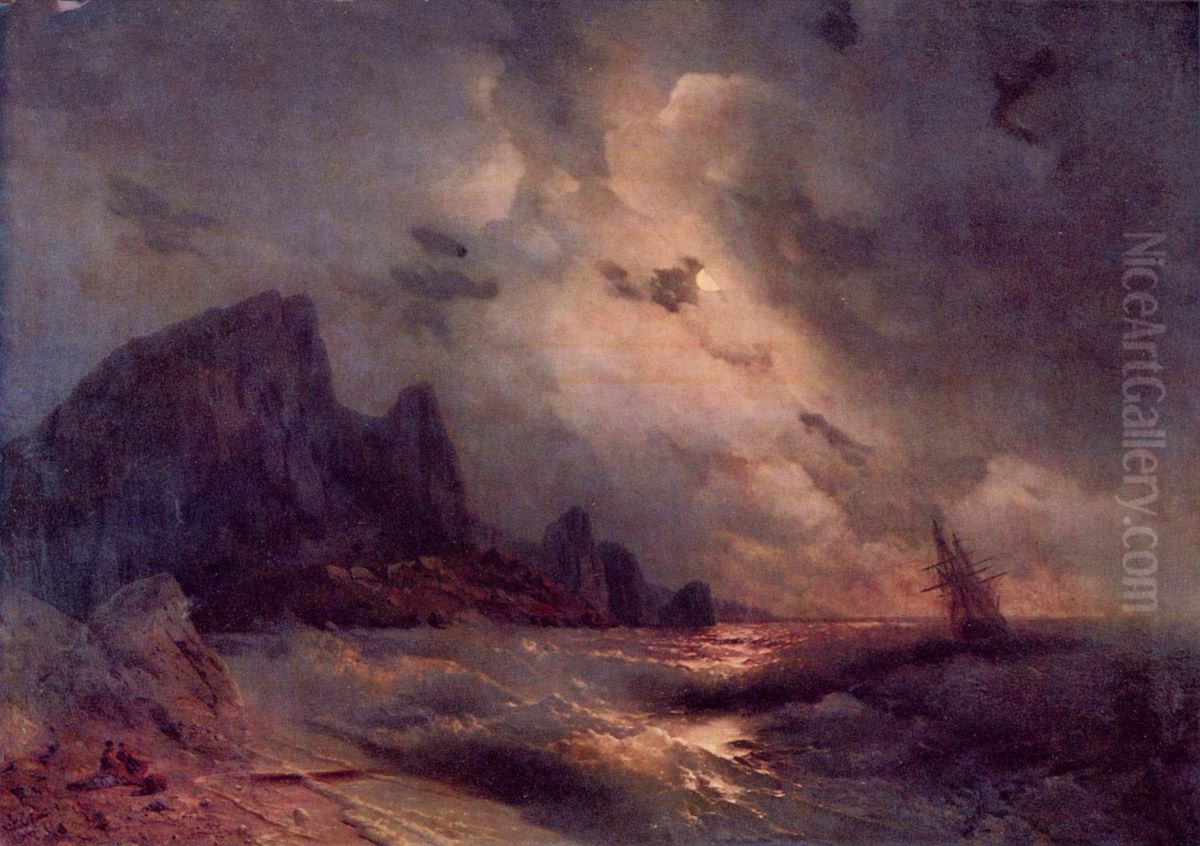 Die See Oil Painting by Ivan Aivazovsky