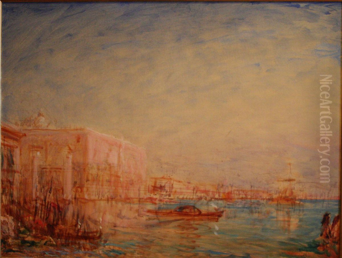 Venise le matin Oil Painting by Felix Ziem