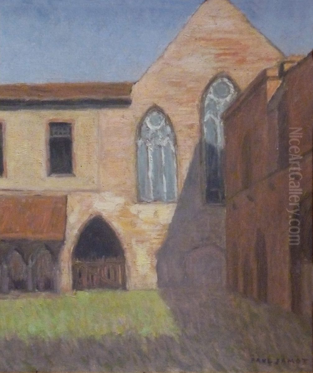 Cloitre des Jacobins a Toulouse Oil Painting by Paul Jamot