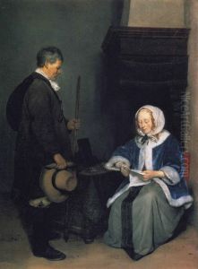 A Lady Reading a Letter