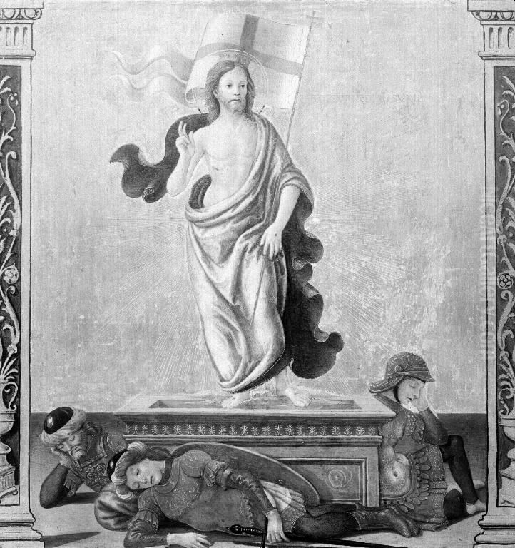 The Resurrection Oil Painting by Bastiano Mainardi