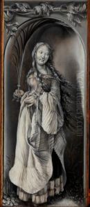 Heilige Martyrerin (Hl. Bibiana oder Hl. Lucia?)