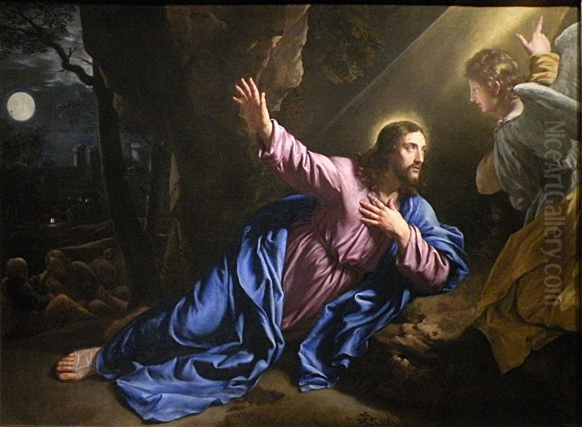 Le Christ au Mont des oliviers Oil Painting by Philippe de Champaigne