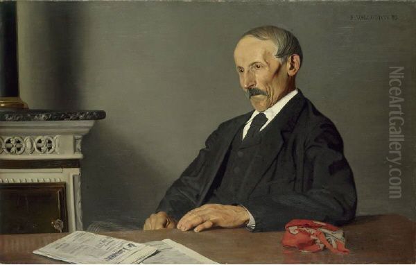 Le vieux concierge Oil Painting by Felix Vallotton