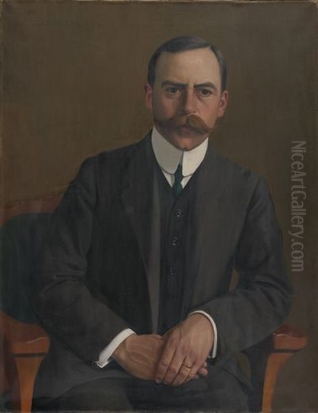 Le Docteur Arthur Hahnloser Oil Painting by Felix Vallotton