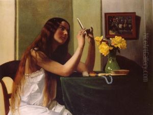 La jeune fille au miroir