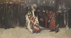 Compositional study, for Richard, Duke of Gloucester, and the Lady Anne