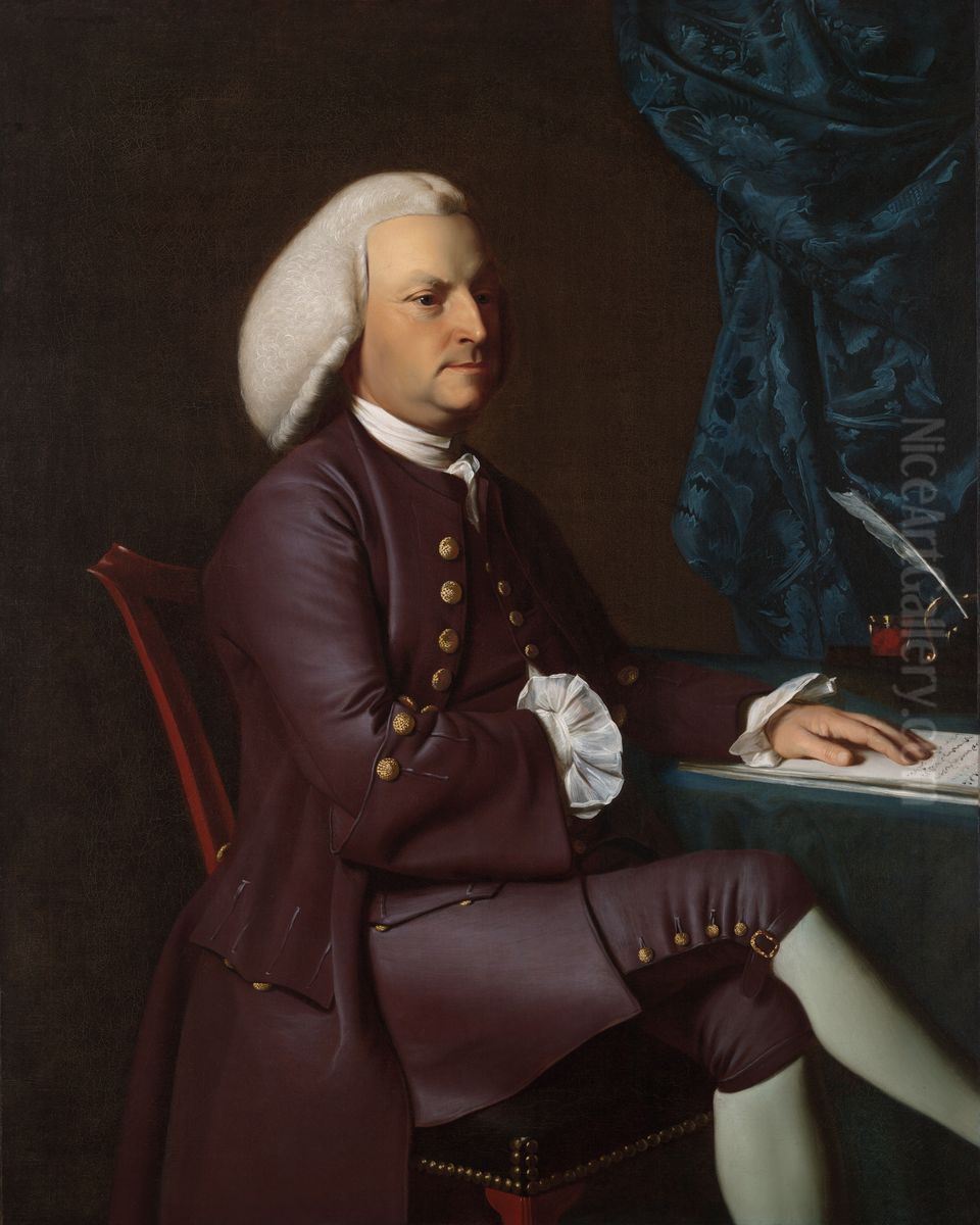 Isaac Smith (1719-1787) Oil Painting by John Singleton Copley