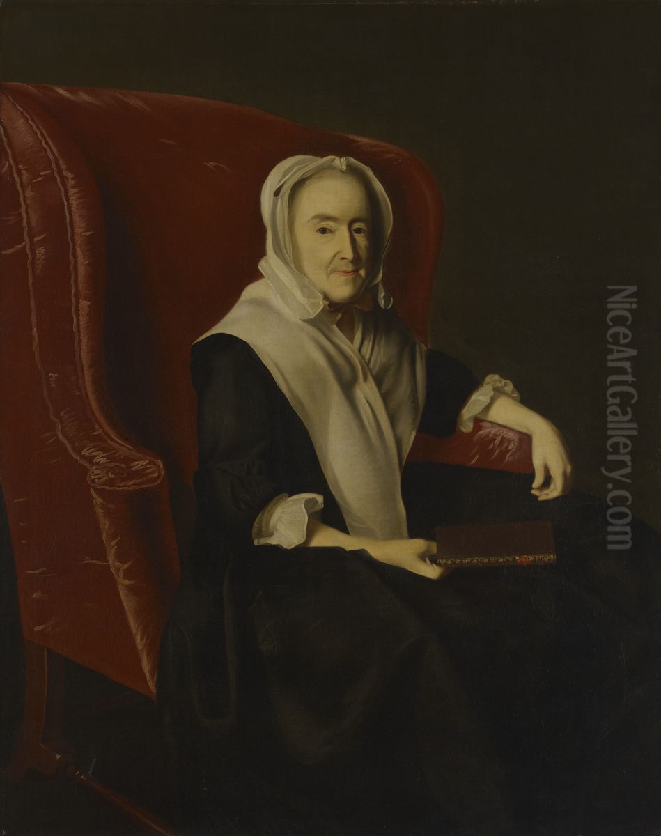 Mrs. John Powell (Anna Susan Dummer) (1684-1764) Oil Painting by John Singleton Copley
