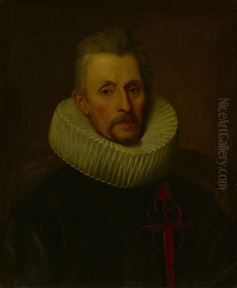 Ferdinand Boisschot Oil Painting by Sir Anthony Van Dyck