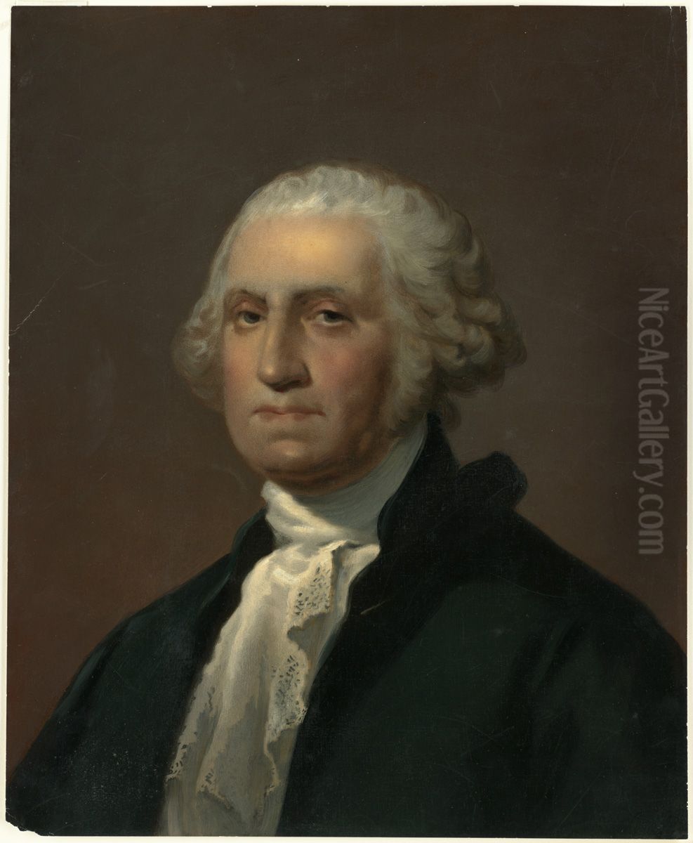 George Washington Oil Painting by Dominique C. Fabronius