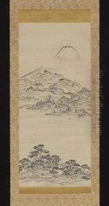 Mount Fuji, overlooking from Tago no Ura Bay