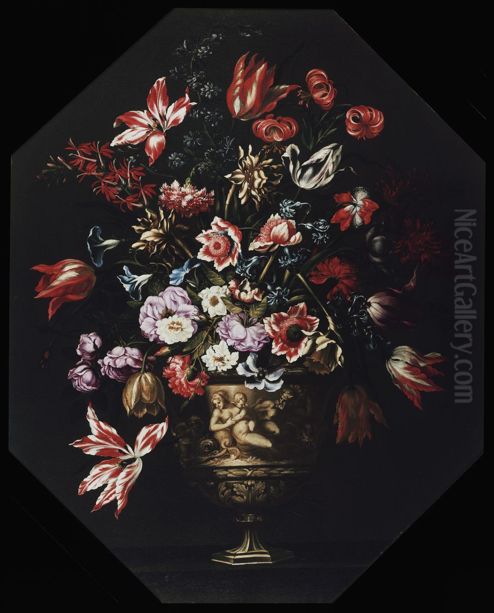 Still Life Oil Painting by Bartolome Perez