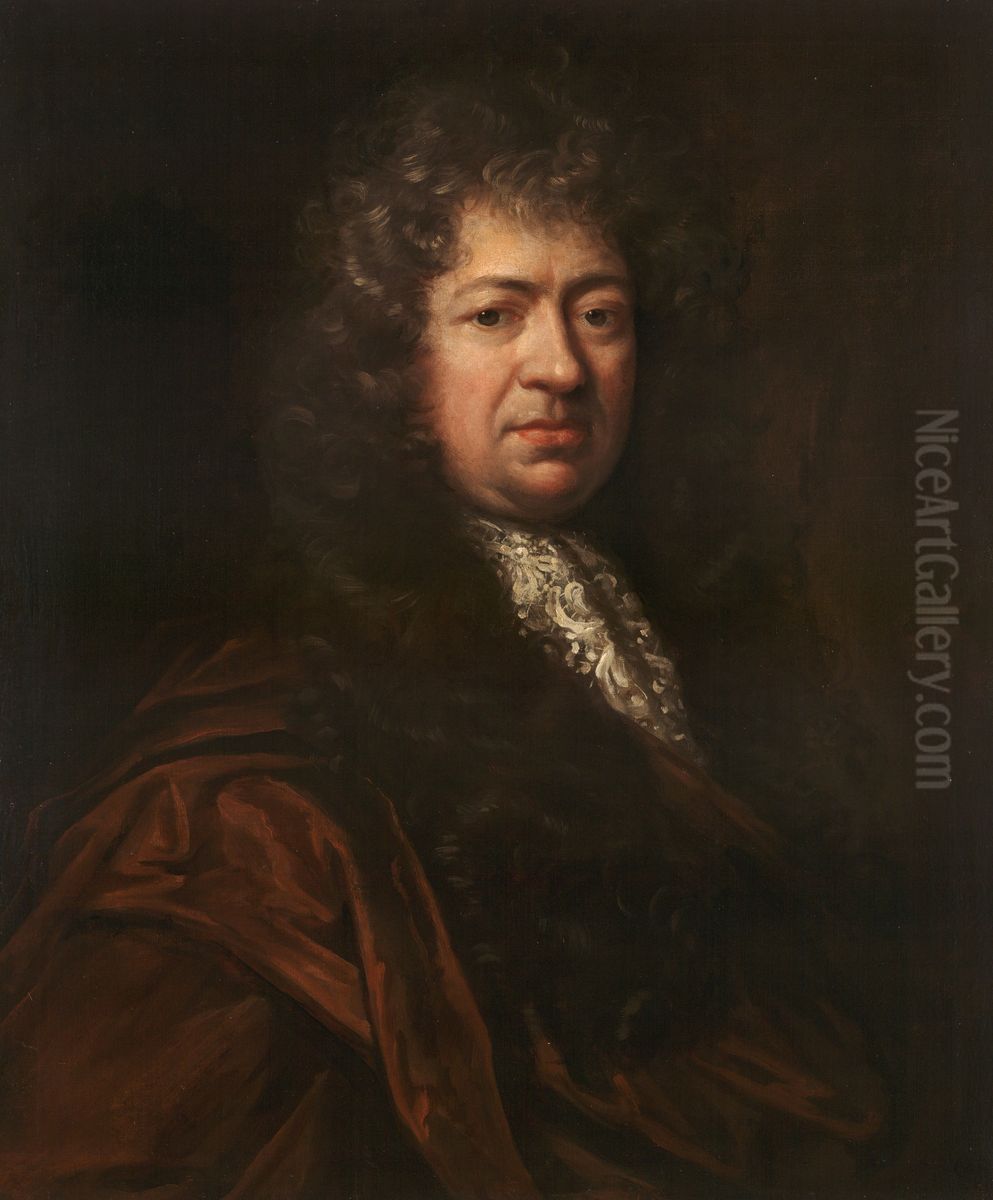 Samuel Pepy Oil Painting by John Riley
