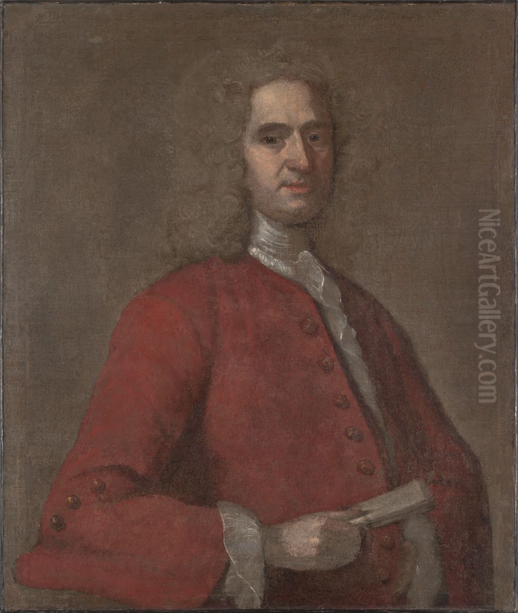 Edward Winslow (1699-1753) Oil Painting by John Smibert