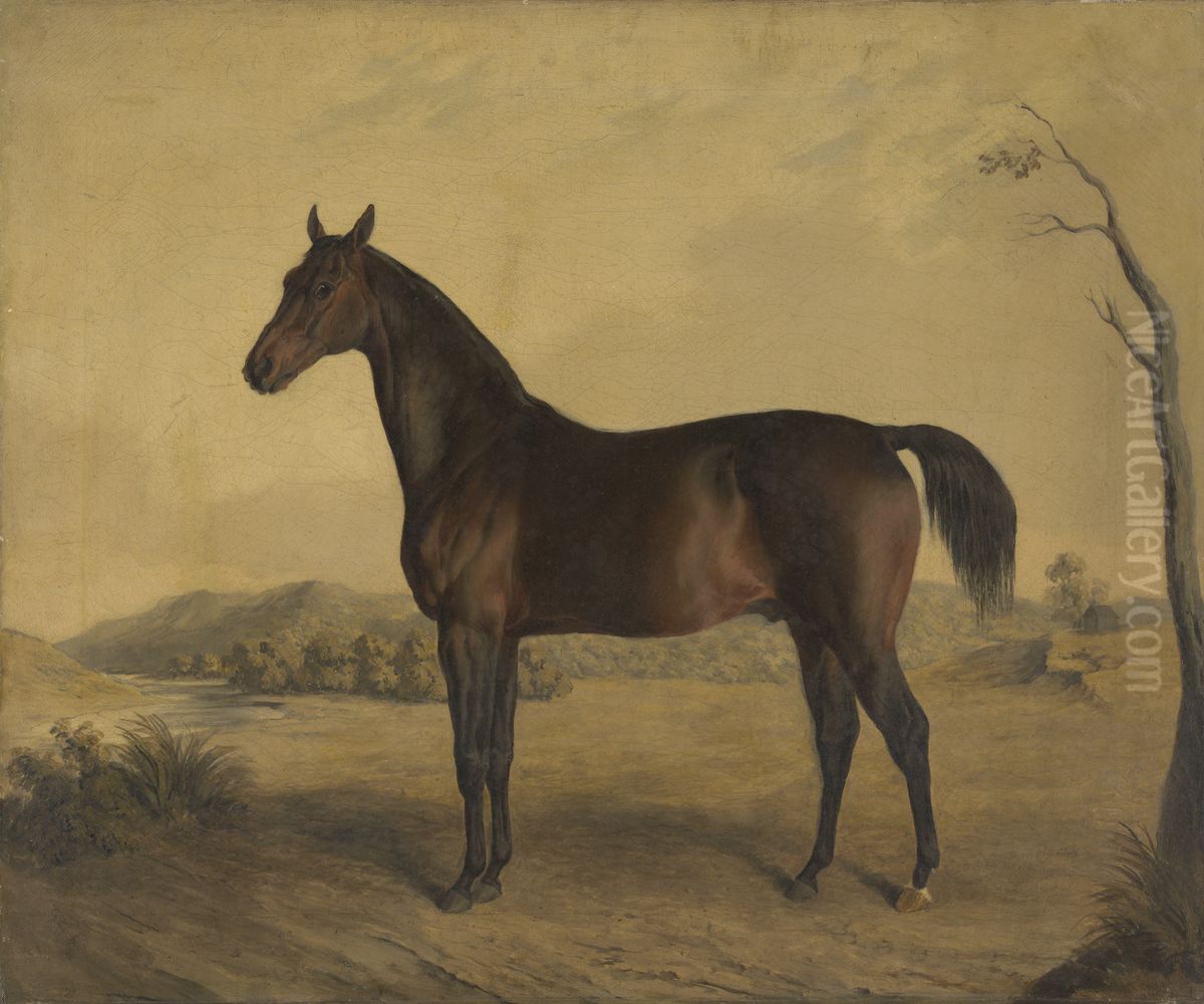 Tranby Oil Painting by Edward Troye