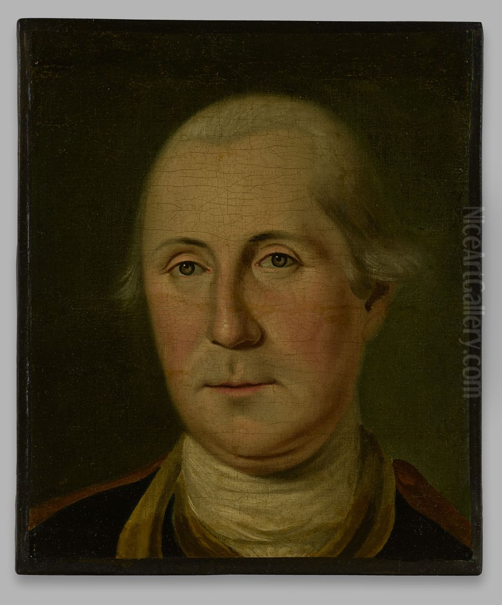 George Washington  (1732-1799), LL. D. 1781 (after Charles Willson Peale) Oil Painting by John Trumbull