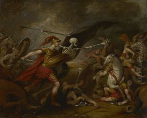 Joshua at the Battle of Ai - Attended by Death