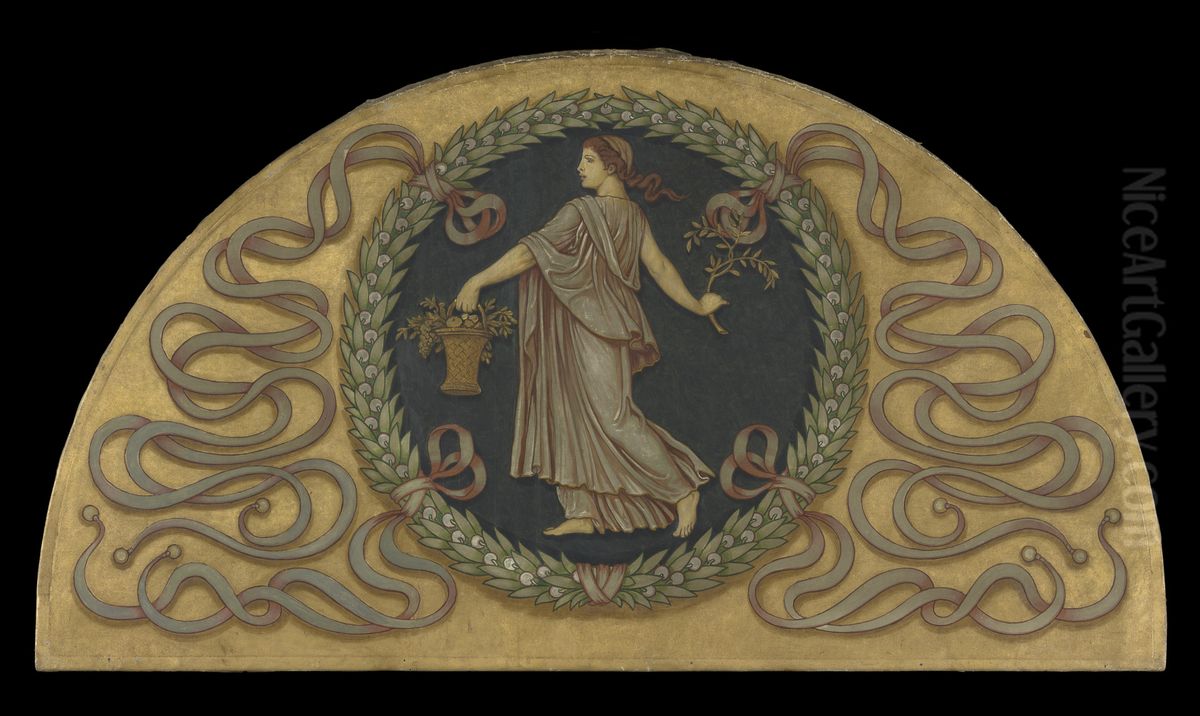 Bounty Oil Painting by Elihu Vedder